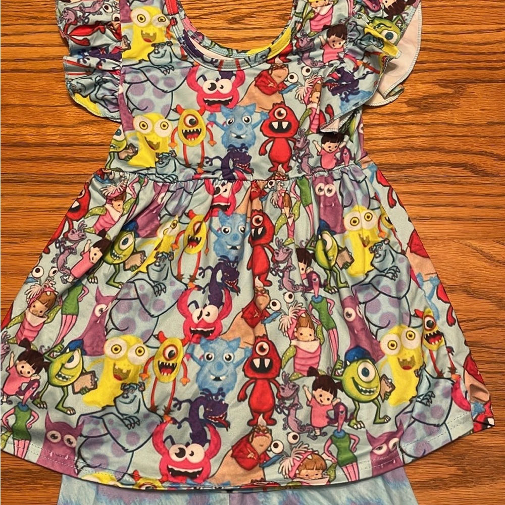 Monsters Inc themed set